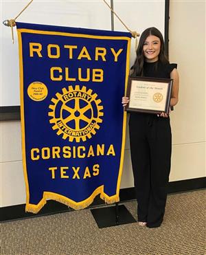 Kailey Bonner Rotary Student of the Month